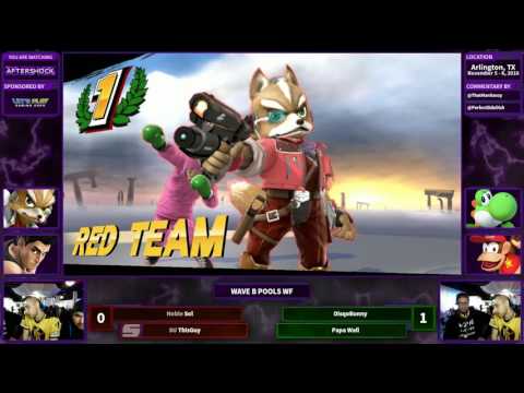 AFSK 2016 - Sol + ThisGuy vs DisqoBunny + Papa Wall - Wave B Pools WF Smash 4