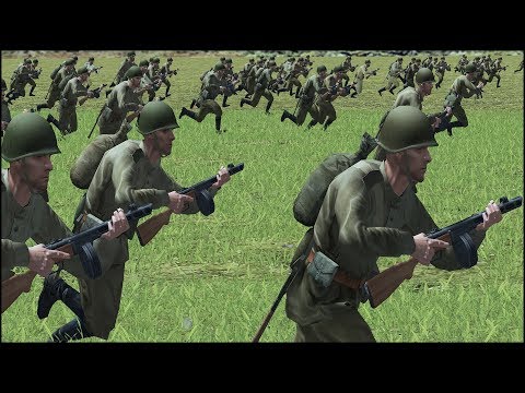 WW2 Eastern Front in a Nutshell - MISSION IMPOSSIBLE - Infantry vs MG42 - Combat Mission Red Thunder