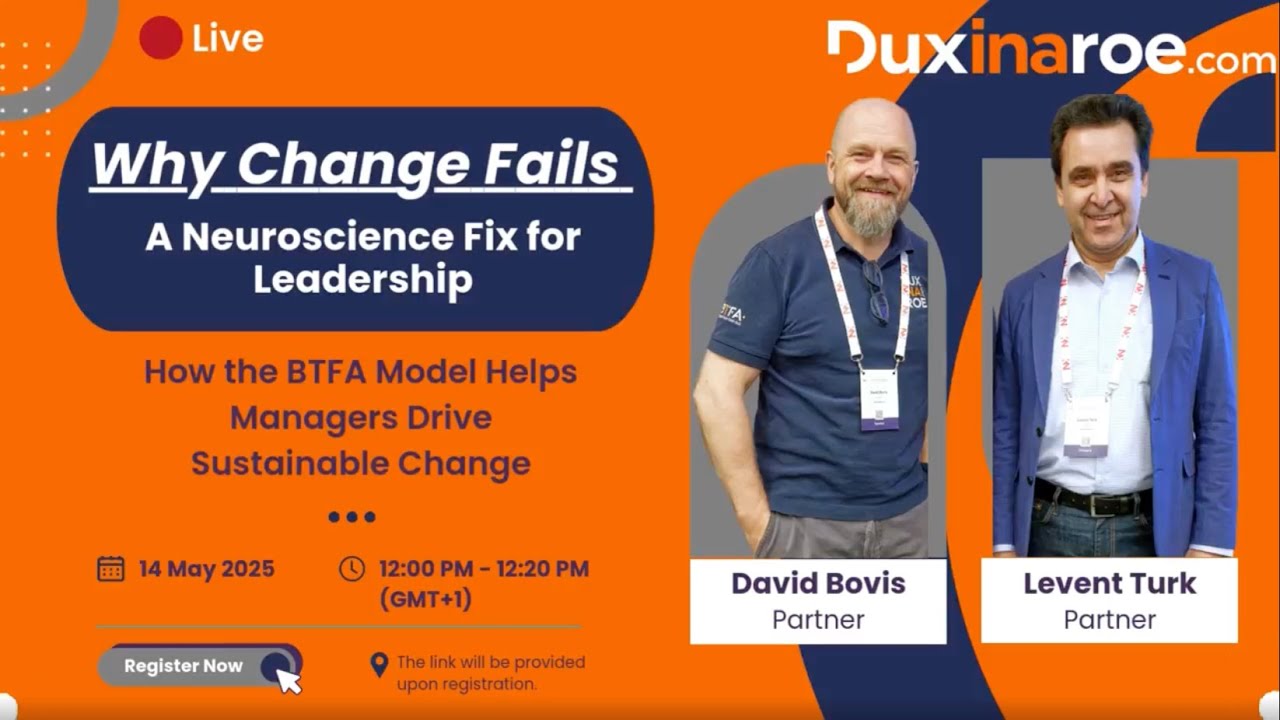 Dux Webinars - No.1. Why Change Fails