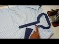 School Uniform Collar Neck Cutting And Stitching For Chudithar