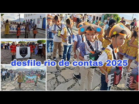 Desfile 2025 em rio de contas Bahia 