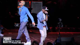 Chris Brown &amp; Big Sean Perform (My Last) at Power106 Cali Christmas 2011