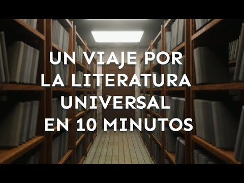 UN VIAJE POR LA LITERATURA UNIVERSAL EN 10 MINUTOS