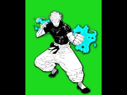 gojo sukuna green screen jjk #jujutsukaisen #anime #sukuna #gojo #mangaanimation #edit