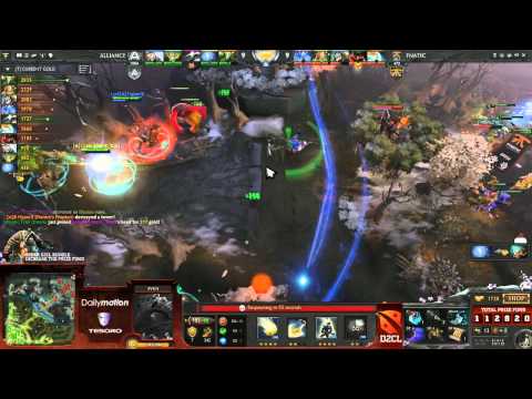 The Alliance vs Fnatic Game 1 Part 2   DOTA 2 Champions League TobiWan & Fogged