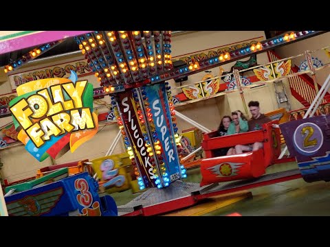 The Vintage Funfair at Folly Farm Vlog Wales 28th May 2022  (First Ever Visit)