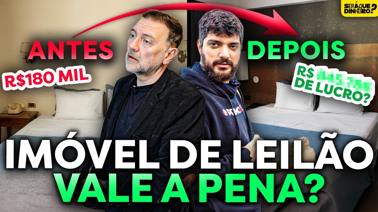 SERÁ QUE DÁ DINHEIRO COMPRAR E VENDER IMÓVEL DE LEILÃO? (O que não te contam…)