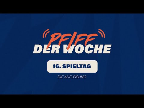 Die Auflösung des Pfiffs der Woche! 💪🏀 - 16. Spieltag, Saison 2025/26