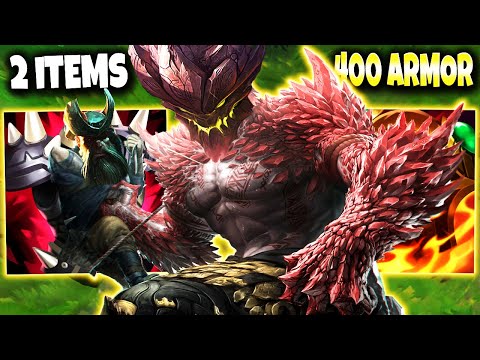 This Malphite Build made me reach 400 Armor (2 items) and 1v4 EASILY 🗿💪