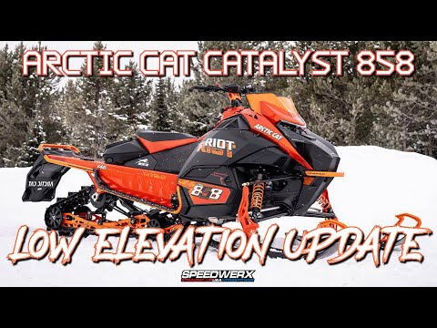 ARCTIC CAT CATALYST 858 LOW ELEVATION UPDATE // Speedwerx USA