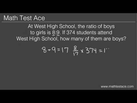 How to Solve Ratio Word Problems