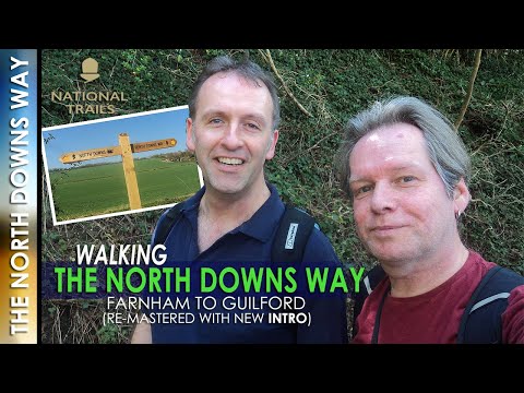 Walking THE NORTH DOWNS WAY (Walk 1) | Farnham to Guildford (RE-MASTERED)