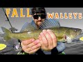 Video Thumbnail for Walleye Smack DOWN! Late Fall Fishing In A Hidden Lake