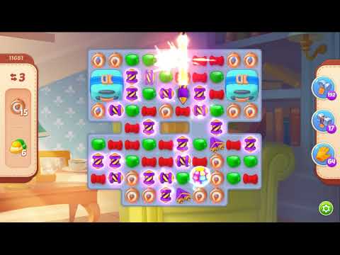 Homescapes Level 11681 - NO BOOSTERS 🏠 | SKILLGAMING ✔️