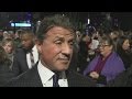 Stars Impersonate Rocky At Creed European Premiere