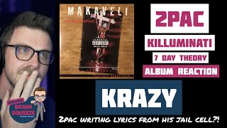 2pac - Krazy | IS 2PAC WRITING LYRICS FROM HIS JAIL CELL?! | UK REACTION