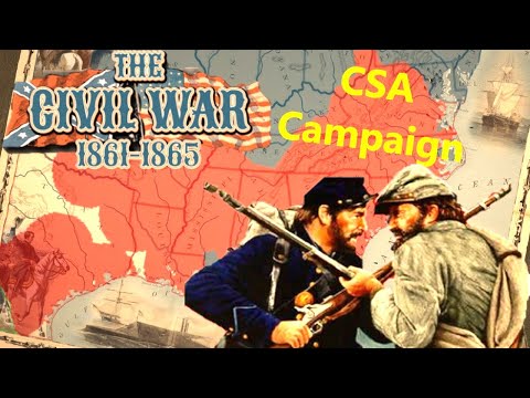 Grand Tactician Confederate Campaign 01 - Spring 1861 Campaign - Very Hard Mode
