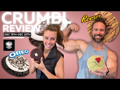 Swole Mates Take on Crumbl’s HOLIDAY LINEUP 🎄🍪 | Reese’s, Oreo, Eggnog & GAINS