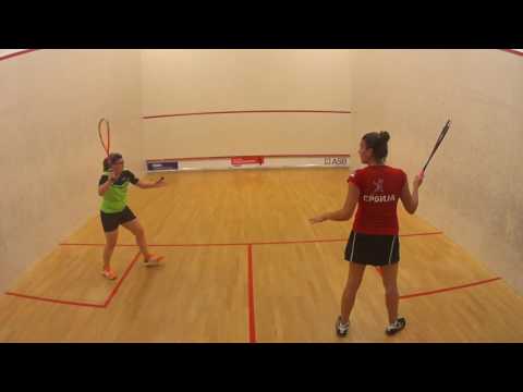 Sanna Koivumäki (FIN) vs Jelena Dutina (SER) Dunlop Täby Open 2016