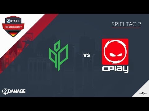 CS:GO - Sprout vs CPLAY - ESL Frühlingsmeisterschaft 2019 - Tag 2 - Cache