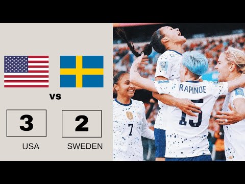 WOMEN WORLD CUP HIGHLIGHT   3 - 2  USA vs Sweden  -2023