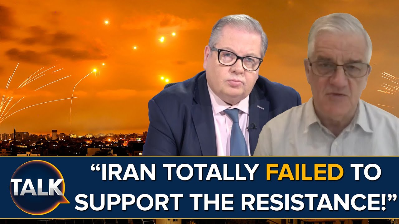 Iran's Attack On Israel "Shows How WEAK" They Are | Former NATO Commander On Middle East Retaliation