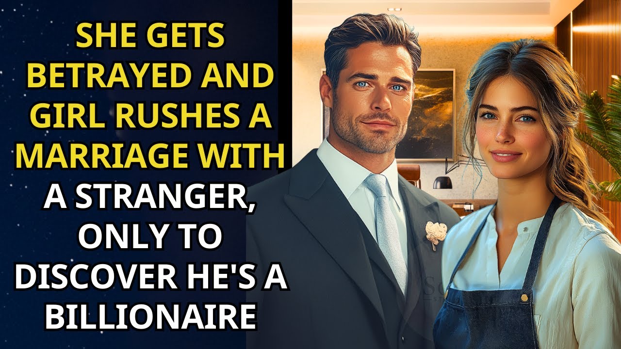 BETRAYED GIRL RUSHES INTO MARRIAGE WITH A STRANGER, ONLY TO DISCOVER HE'S A BILLIONAIRE