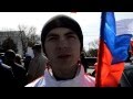 16.03.2015 Новофёдоровка. Сергей Россоловский руководитель штаба ВОО "Молодая ...