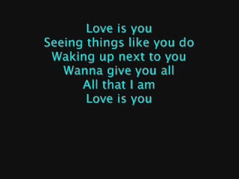 Love is You - Thomas Godoj with Lyrics!