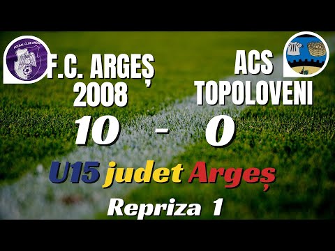 FC Arges 2008  10-0  ACS Topoloveni fotbal juniori U15 judet,rep.1