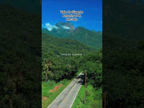 Vale do Gigante em Antonina-PR #sul #paraná #fozdoiguaçu #curitiba #antonina #valedogigante #serra