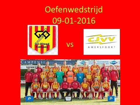 Samenvatting oefenwedstrijd Go-Ahead Kampen - CJVV van 9 januari 2016