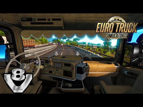 ETS2|TruckVlog Aalborg-Napoli Part 6 [1.37] ProMods 2.46