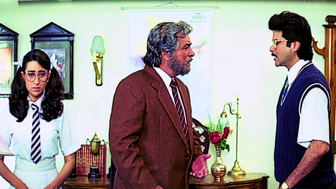 Kis Kitaab Mein Likha Hai Ki Student Aur Teacher Shaadi Nahi Kar Sakte ? | Anil Kapoor Movie Scene