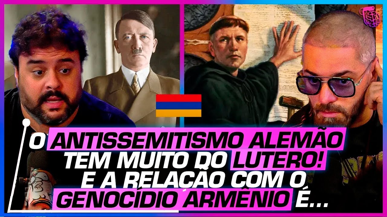 A NEGAÇÃO do CRIME CONTRA os ARMÊNIOS e LUTERO NO BANCO DOS RÉUS