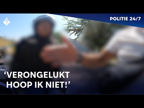 Ongeluk brommer fietser | POLITIE 24/7