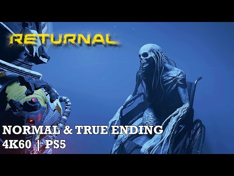 NORMAL and TRUE Ending - Returnal [HEAVY SPOILERS] | Playstation 5, No Commentary, 4K60
