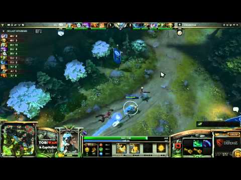 Evil Geniuses vs Team Dignitas Game 2   The Defense DOTA 2 Playoffs   TobiWan