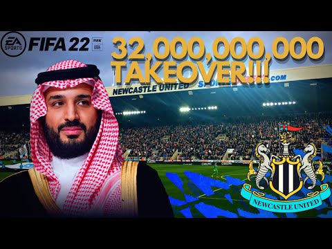 NEWCASTLE UNITED TAKEOVER CONFIRMED!!!FIFA 22 REBUILD