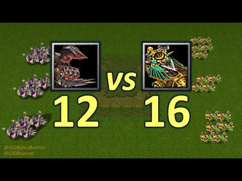 12 Meat Wagons vs 16 Glaive Throwers - Same Food - WarCraft III Retro Battles