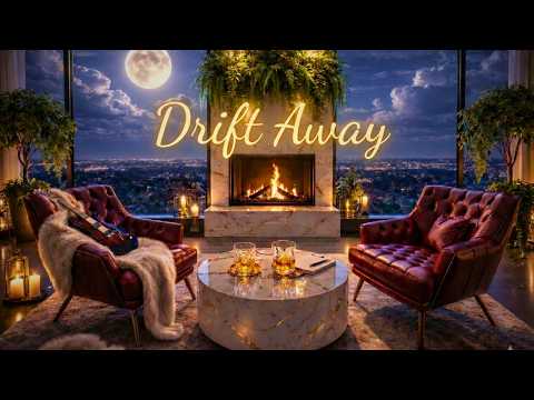 Dreamlike Soulful Blues to Get Lost In | Late Night Fireplace Session
