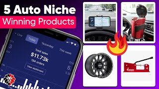 Top 5 Automobiles Niche Winning Products For Shopify Dropshipping | Sell this now 2022