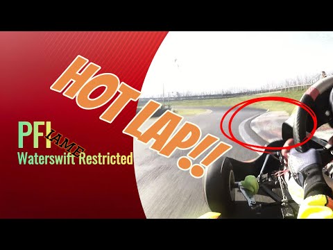 HOT LAP OF PFI! On Board Iame Waterswift Restricted