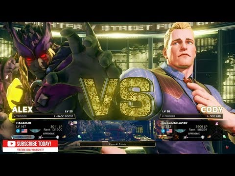 "Best Bout Replays"  SFV AE - HAGAISHI vs onepunchman187  (1080pHD 60fps)