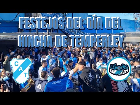 "FESTEJOS DEL DÍA DEL HINCHA DE TEMPERLEY" Barra: Los Inmortales &bull; Club: Temperley