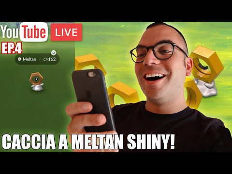 🔴 LIVE: CACCIA A MELTAN! (SHINY EDITION) EP.4
