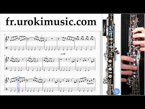 Comment Jouer du Hautbois The Pink Panther - Theme Song Tab Tablature Partie#2 um-i829