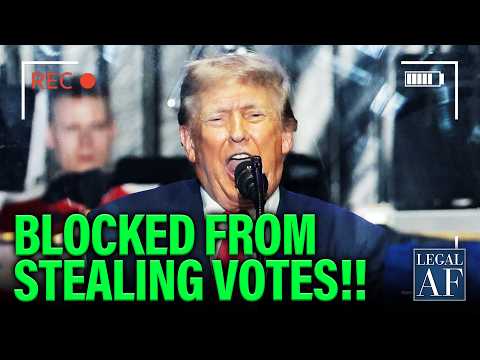 Thumbnail image for: Federal Courts HAND Trump 4 STRAIGHT LOSSES in 7 days to BLOCK Voting Takeover!