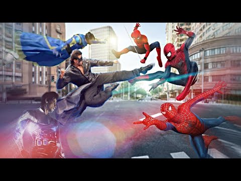 Team Krrish Vs Team Spiderman (Fan Made Trailer)