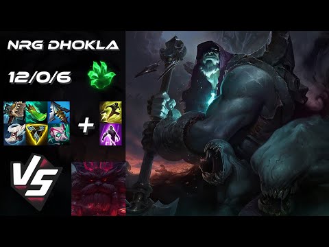 NRG Dhokla TOP Yorick vs Ornn - NA Challenger Patch 25.S1.7